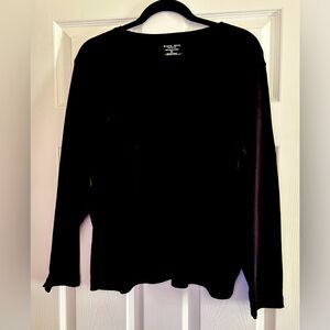 Kate Hill - 2XL - Black Long Sleeve Top/Shirt